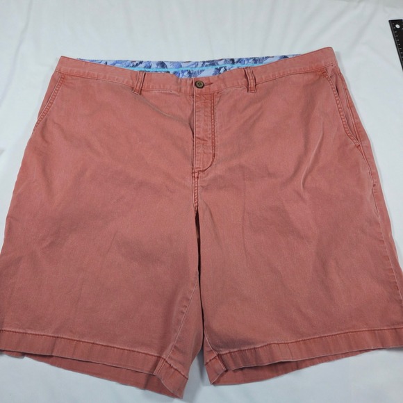 Tommy Bahama Other - Tommy Bahama Boracay Shorts Mens 44 Coral Red Cotton Tencel Stretch Chino‎ 44LG